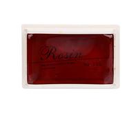 XUXHOU Rosin for Violin Viola Cello, with Brush Cleaning Tool, Low Dust for Steel Synthetic Strings (Red)
