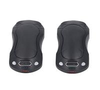 XUXHOU Safety Equipment for a Long -class Rechargeable Hand Battery Heater for Black Skiing Camping 2 Pieces
