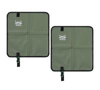 XUXHOU Seat Cushion, Oxford Fabric EPE Foam Compact Rainproof Foldable Camping Sit Pad with Carry Bag D Loop for Outdoor Travel (2pcs)