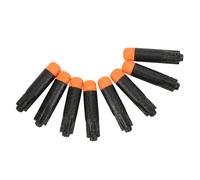 XUXHOU Soft EVA Darts, Safe Foam Bullets for Kids Battle Game Toys, Quickly Pop Off Board with Arc Play Design, Compatible with ULTRA Series (Black)