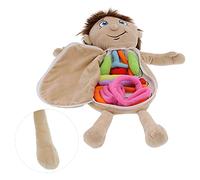 XUXHOU Soft Plush Anatomy Learning Doll Human Body Organs Toy with Removable Heart Lung Stomach Kidneys for Kids 3 Plus (human organ boy)