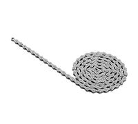 XUXHOU Sports Bike Chain, Stainless Steel Reinforced Structure with Double X Bridge for Mountain Road Bicycle, 6 7 8 Speed 116 Links