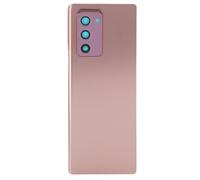 XUXHOU Subsequent Glass Replacement Coverage Case for Z Fold 2 5g F916 with the Power Tape Installed for Repair Experts (Brown)