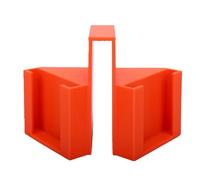 XUXHOU Tennis Camera Mount, ABS Secure Clips On Phone Holder for Match Recording Training Analysis, with Sturdy Structure for 7.2 Inch Phones (Orange)