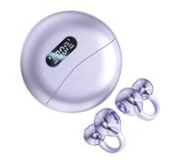 XUXHOU Translation Earbuds, 144 Languages Bluetooth Translator Device for Travel Business Learning with One Touch Button (Purple)
