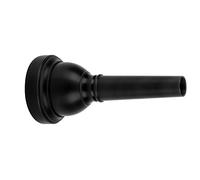 XUXHOU Trombone Mouthpiece, Lightweight Easy Install Detachable Nozzle for Student Beginners, with Rugged ABS Material for Most Trombones (Black)
