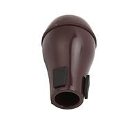 XUXHOU Trumpet Mute ABS Professional Practice Mute for All Ranges Lightweight Compact Design for Music Enthusiasts Quiet Home Practice (Dark Red)