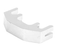 XUXHOU Violin Mute Violin Practice Mute Silencer Metal Portable Accessory for Late Night Quiet Practicing with Sturdy Durable Design for 1/2 4/4 Size (Silver)