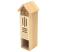 XUXHOU Wooden Bee House Shelter Stylish Hotel for Garden Outdoor Spaces, Non- Logs Pine Cone Construction, 1 Unit