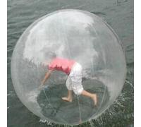 XUXIAO Inflatable Water Walking Ball, Roll Ball, Inflatable Zorb ball zipper, Giant Transparent Balloon Dance Ball, for Swimming Pool Water Entertainment Toys 1.5m
