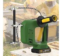 XUXIAO Portable Beehive Frame Shaker Tool, Handheld Electric Hive Shaker, Cordless Honey Harvesting Tool, 9 Gear Speed Adjustable for Beekeeping Battery*1