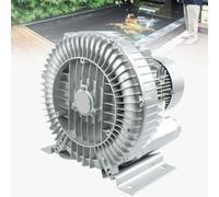 XUXIAO Regenerative Blower, Side Channel Blower, Ring Blower For Sewage Aera, Single Phase High-Pressure Vortex Ring Blower, for Air Blowing Or Suction 750W/1.01HP