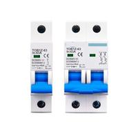 XUXINYCS 1P 2P DC MCB 6KA 500V Mini Circuit Breaker 3A 6A 10A 16A 20A 25A 32A 40A 50A 63A Y C