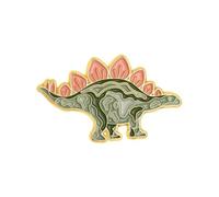 XUXINYCS 3PCS Funny Animals Enamel Pins Dinosaurs Brooches Lapel Badges Cartoon Animal for Kids Friends