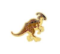 XUXINYCS 3PCS Funny Animals Enamel Pins Dinosaurs Brooches Lapel Badges Cartoon Animal for Kids Friends