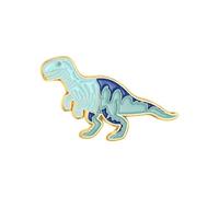 XUXINYCS 3PCS Funny Animals Enamel Pins Dinosaurs Brooches Lapel Badges Cartoon Animal for Kids Friends