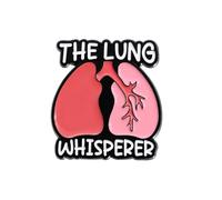 XUXINYCS 3PCS Lung Enamel Pins Set Funny Brooch Accessories for Doctor Nurse Lapel Badge