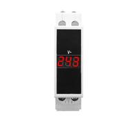 XUXINYCS Bv-1r Din Rail Single Phase Voltage Meter Ac 80-500v Mini Modular Voltmeter LED Digital Display