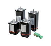 XUXINYCS Nema23 57mm Closed Loop Integrated Motor Driver Kit All-in-one 1.2Nm/2Nm/2.5Nm/3Nm 8mm Hybrid Servo Motor with Encoder for CNC