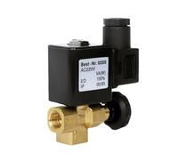 XUXINYCS TJF-08 Adjustable Steam Solenoid Valve Electric Heating Steam Boiler Iron Ironing Table Solenoid Valve G1/4 Thread AC220V DC24