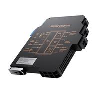 XUXINYCS Ultra-Thin Galvanic Signal Isolation Distributor 4-20ma 0-20ma 1-5v to 0-10v 0-5v 1 in out Analog Converter
