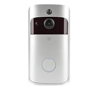 XUXN Wi-Fi Video Doorbell Camera, Wireless Doorbell Camera with Chime, PIR Motion Detection, 2-Way Audio, Night Vision, IP65 Waterproof, Cloud Storage