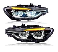 XUXRHMEAN For B&MW 3 Series F30 F35 318 320 325 328M 330 335 2013-2018 Car Front Headlights DRL Turn Signal Car Headlights(Halogen)