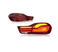 XUXRHMEAN For B&MW 4 Series F32 M4 F82 F33 F36 F83 2013-2020 Car Rear Tail Light Turn Signal Lamp Rear Lights(Crimson)