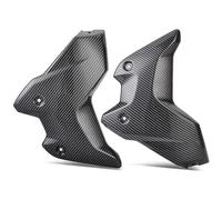 XUXRHMEAN For B&MW R 1250GS R1250R 2018-2023 Motorcycle Front Radiator Guard Frame Side Panel Fairing Cover Motorcycle Front Spoiler Chin Fairing(Carbon Fiber Look)