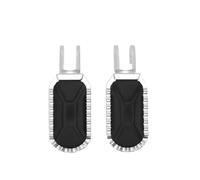 XUXRHMEAN For B&MW R1200GS R1250GS LC ADVR 2019-2023 Motorcycle Adjustable Front&Rear Foot Pegs Rests Motorcycle Footpegs Footrest(Silver Front)