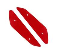 XUXRHMEAN For B&MW S1000RR 2010-2018 HP4 Motorcycle Fairing Part Aerodynamic Wing Motorcycle Front Spoiler Chin Fairing(Replace-Red)