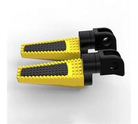XUXRHMEAN For CB500F CB650F CB125R CBF125NA CB300R CB650RA Motorcycle Front Rear Foot Pegs Adjustable Motorcycle Footpegs Footrest(Type2 CB Gold)