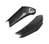 XUXRHMEAN For CBR650 CBR650R 2019-2022 Motorcycle Fixed Winglet Fairing Wing Motorcycle Front Spoiler Chin Fairing(Carbon Pattern Black)