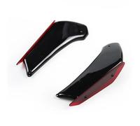 XUXRHMEAN For CBR650 CBR650R 2019-2022 Motorcycle Fixed Winglet Fairing Wing Motorcycle Front Spoiler Chin Fairing(Red)