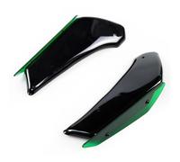 XUXRHMEAN For CBR650 CBR650R 2019-2022 Motorcycle Fixed Winglet Fairing Wing Motorcycle Front Spoiler Chin Fairing(Green)