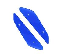 XUXRHMEAN For CBR650 CBR650R 2019-2022 Motorcycle Fixed Winglet Fairing Wing Motorcycle Front Spoiler Chin Fairing(Replace-Blue)