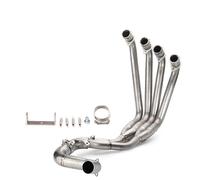 XUXRHMEAN For CBR650F CBR650 CB650F Motorcycle Exhaust Front Link Pipe Motorcycle Exhaust Middle Pipe Link Connect(C)