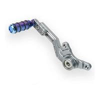 XUXRHMEAN For CFMOTO 450SR 450SRS CF 450sr Motorcycle Gear Shift Lever Accessories Motorcycle Footpegs Footrest(Titanium-Blue-1pc)