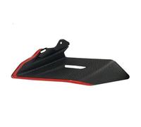 XUXRHMEAN For CFMOTO 450SR 450SRS Motorcycle Parts Side Downforce Naked Spoilers Motorcycle Front Spoiler Chin Fairing(A red-R)