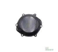 XUXRHMEAN For CR125 CRF250R CR450R CRF250X CRF450X CRF450RX CRF450RWE CRF250RL 2000-2024 Motorcycle Clutch Cover Carbon Fiber Protector Engine Crankcase Guard Motorcycle Engine Protection Cover(CC41)