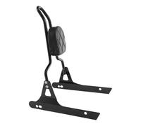 XUXRHMEAN For Harley Dyna Street Bob 2006-2017 Motorcycle Detachable Backrest Sissy Bar Pad Upright Motorcycle Rear Backrest(Beige)