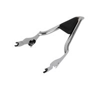 XUXRHMEAN For Harley Touring 2009-2020 Motorcycle 22 Inch Detachable Passenger Rear Backrest Sissy Bar Motorcycle Rear Backrest(Chrome)