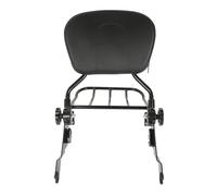 XUXRHMEAN For Harley Touring Road King Electra Street Glide Ultra Classic FLH FLT 2009-2022 Motorcycle Backrest Luggage Rack Motorcycle Rear Backrest(Beige)