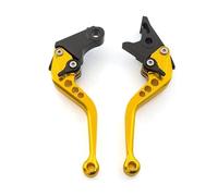 XUXRHMEAN for Hornet 599 600 900 CB600 CB900 CB600F CB400 CBF500 CBF600 CBR600 F2 F3 F4 F4i Shadow 400 600 750 Motorcycle Brake Clutch Lever Motorcycle Brake Clutch Levers(147mm Gold)