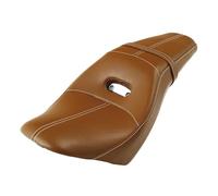 XUXRHMEAN For Indian Scout Sixty ABS Scout 100th Anniversary 2015-2024 Motorcycle Front Driver Rear Passenger Seat Cushion Motorcycle Solo Seat Pad(B Desert Tan)