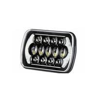 XUXRHMEAN For J&eep XJ YJ Ford Bronco GMC Dodge Chevy Silverado 1980-2015 Car Front Headlights Projector DRL Turn Signal Car Headlights(B 1pc)