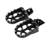 XUXRHMEAN For Kawasaki KX65 KX80 KX85 KX100 KX112 KLX140 KLX140L KLX140G Motorcycle Front Pedal Rests Motorcycle Footpegs Footrest(Beige)
