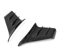 XUXRHMEAN For KAWASAKI NINJA 300 400 650 Z400 Z900 ZX-10R H2 Motorcycle Fairing Side Winglet Motorcycle Front Spoiler Chin Fairing(Bright black)