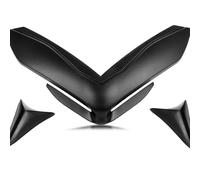 XUXRHMEAN For KAWASAKI Z900 2017-2019 Motorcycle Front Fairing Aerodynamic Winglets Motorcycle Front Spoiler Chin Fairing(Beige)