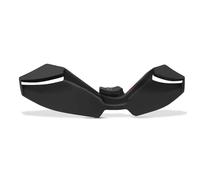 XUXRHMEAN For MT-09 MT09 SP 2024 2025 Motorcycle Frontal Spoilers Winglet Motorcycle Front Spoiler Chin Fairing(Black-A)